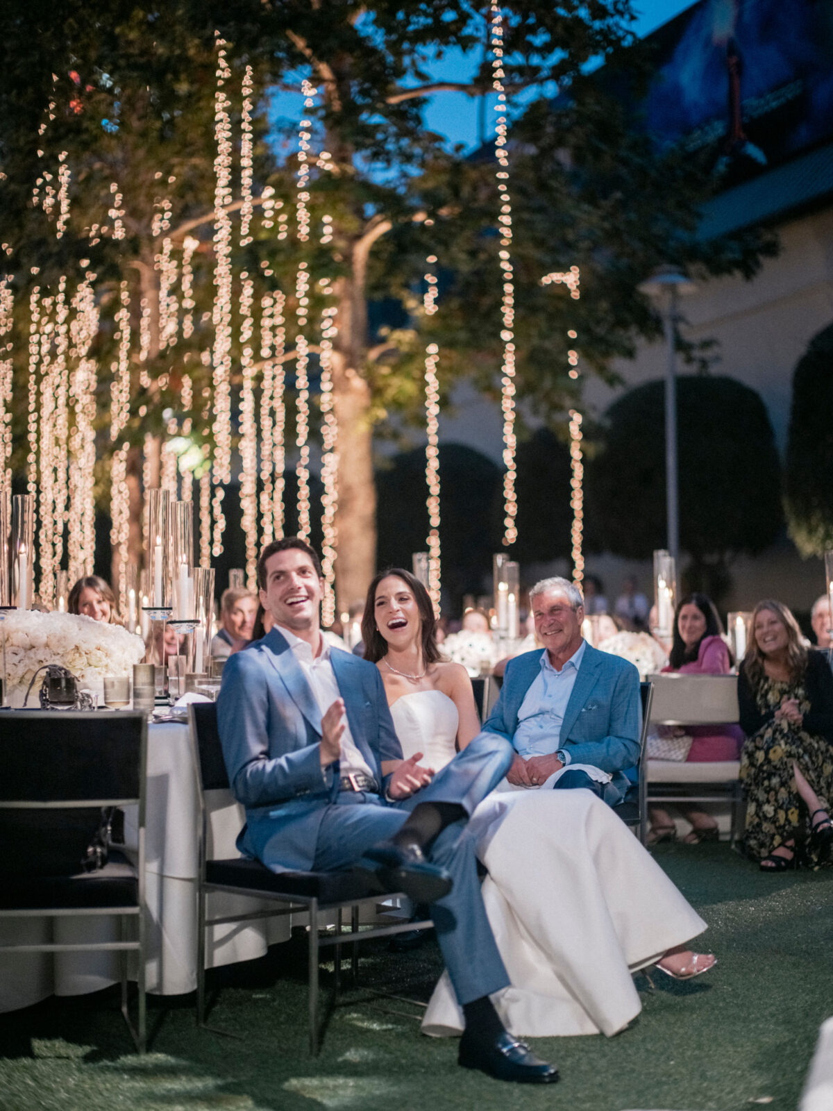 bride with their families