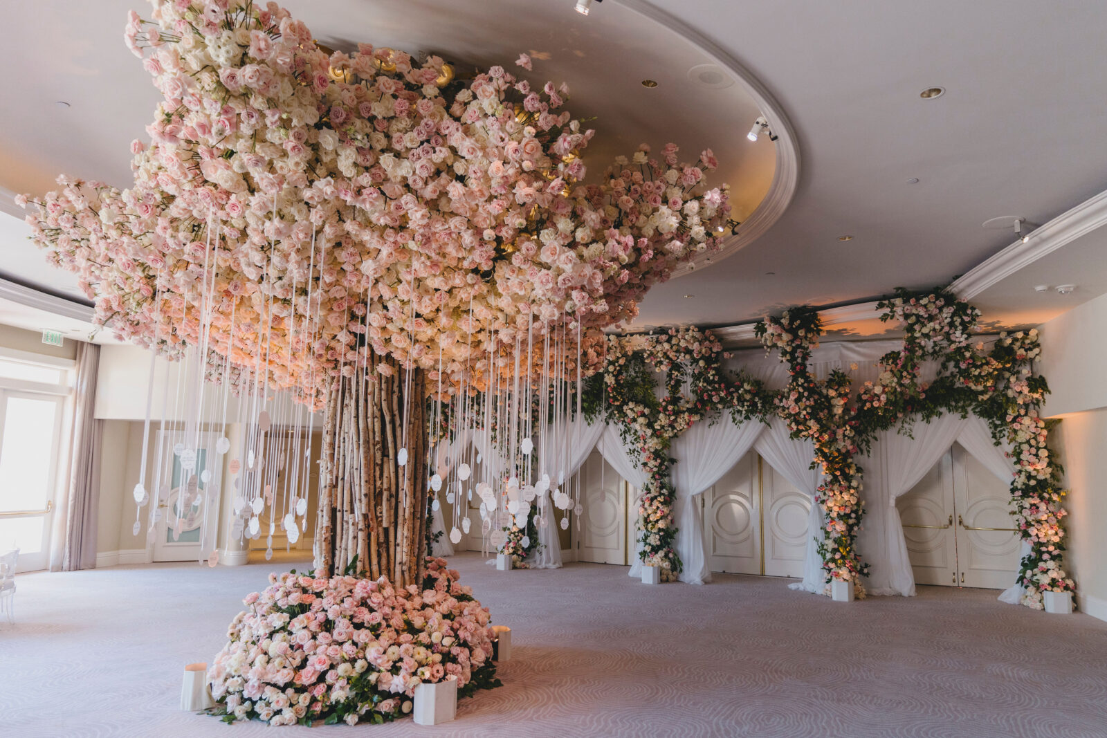 floral backdrop