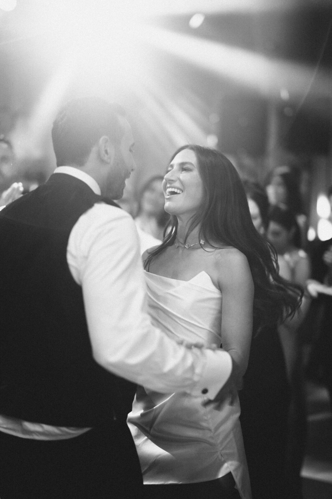 bride dancing on the dance floor