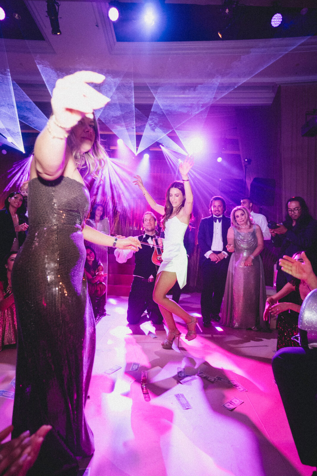 bride dancing on the dance floor