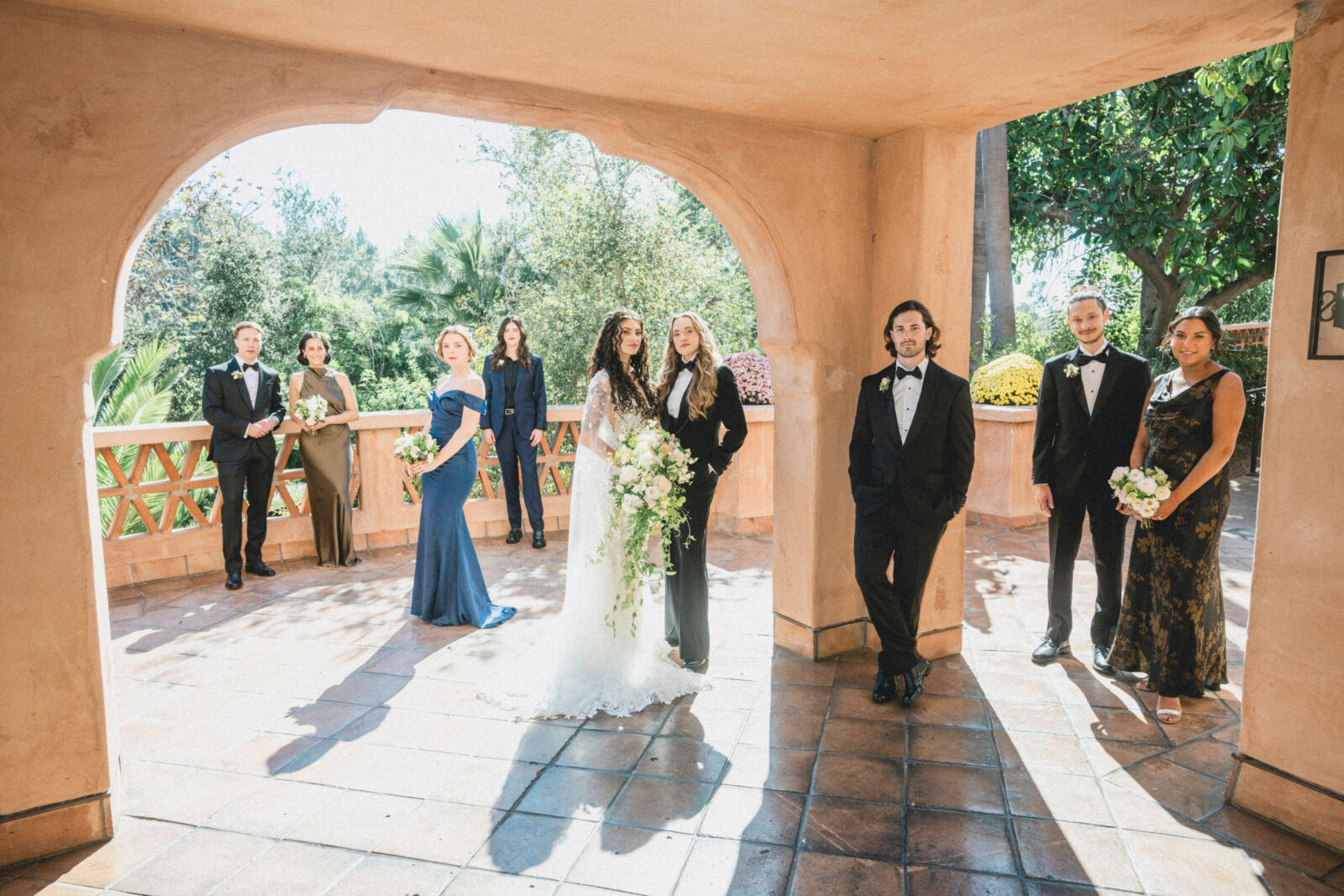 bride and groom's family