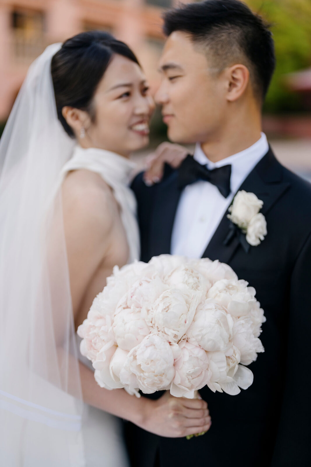 bride and groom's portrait