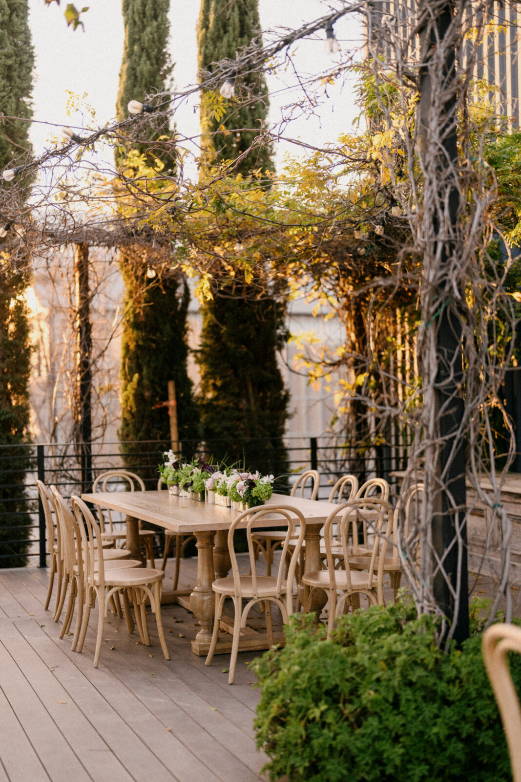 boho reception