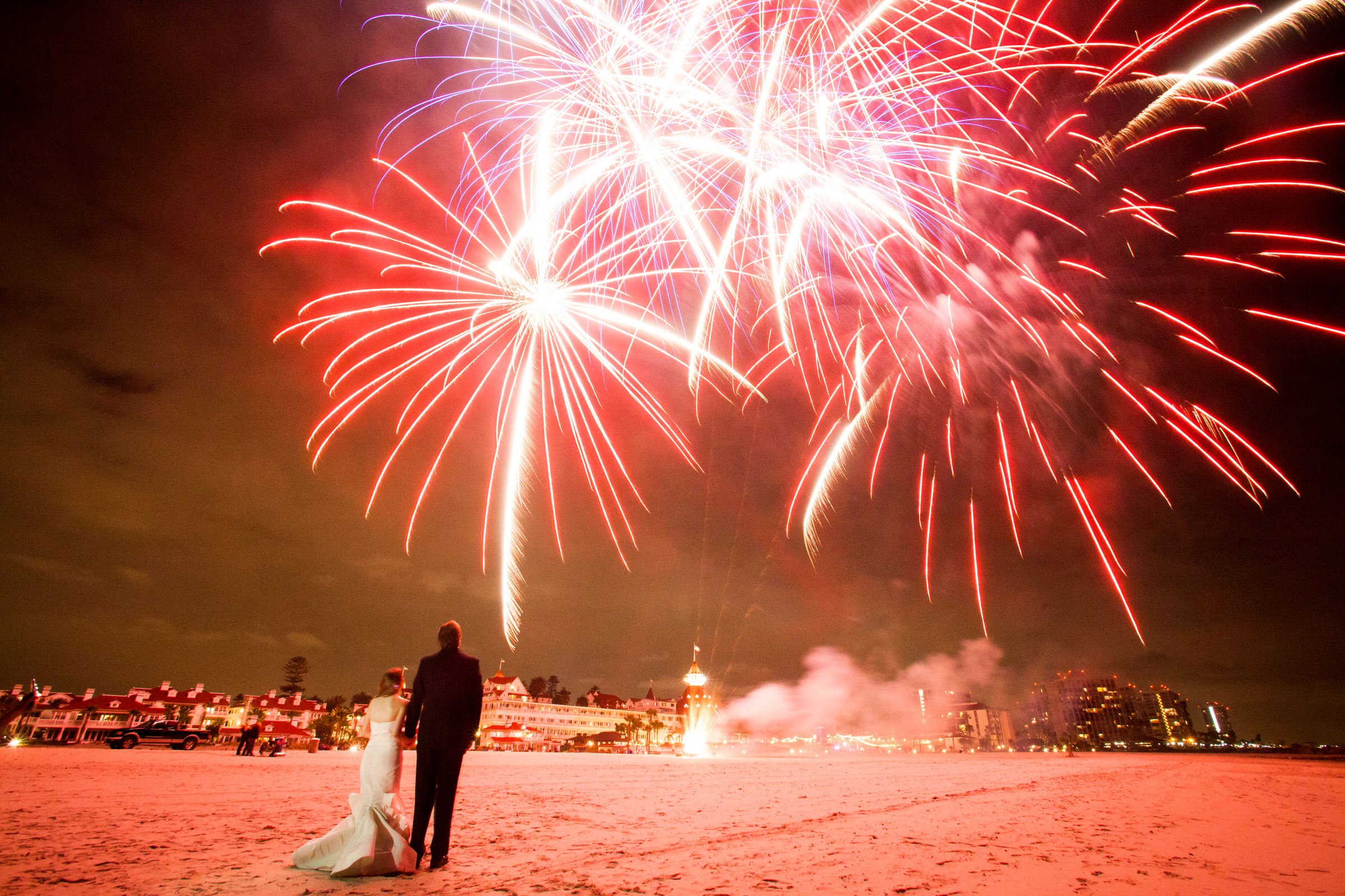 Fireworks at weddings – John & Joseph – Wedding Photographer based in Los  Angeles