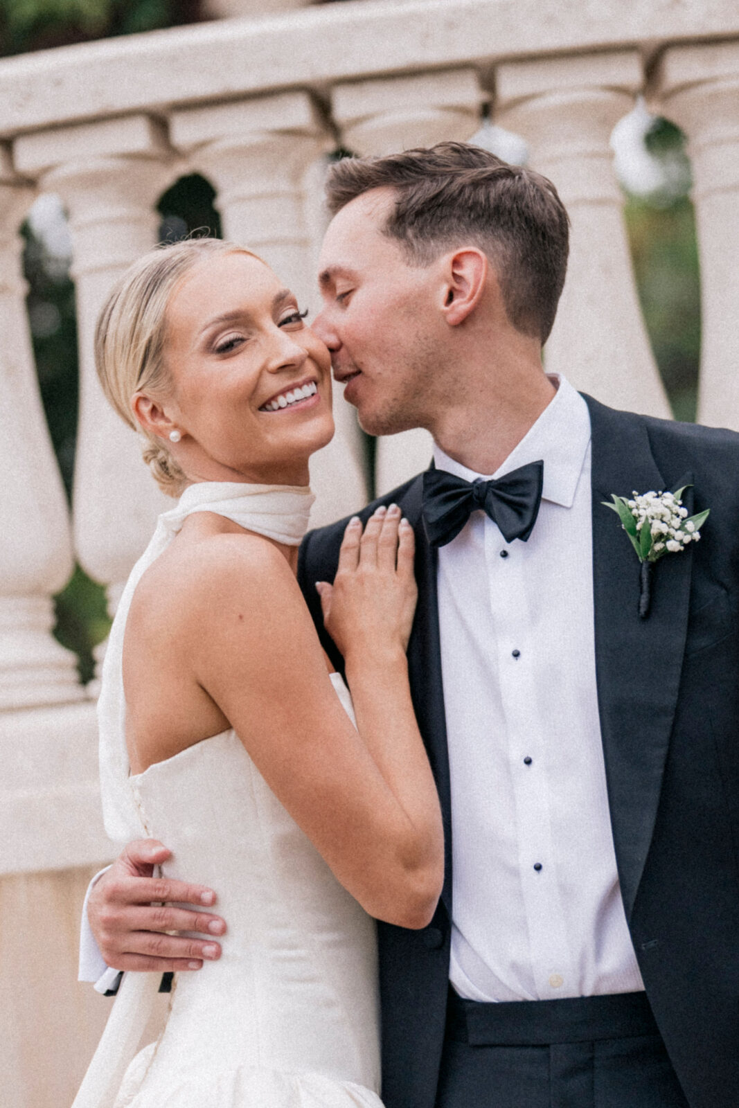 Bride and Groom close up