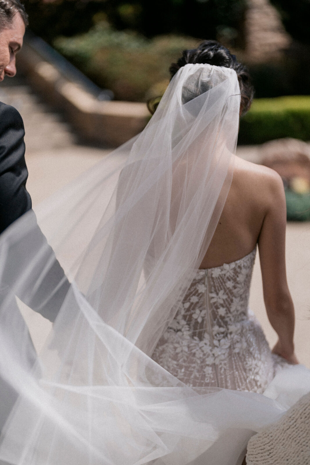 bride walking 