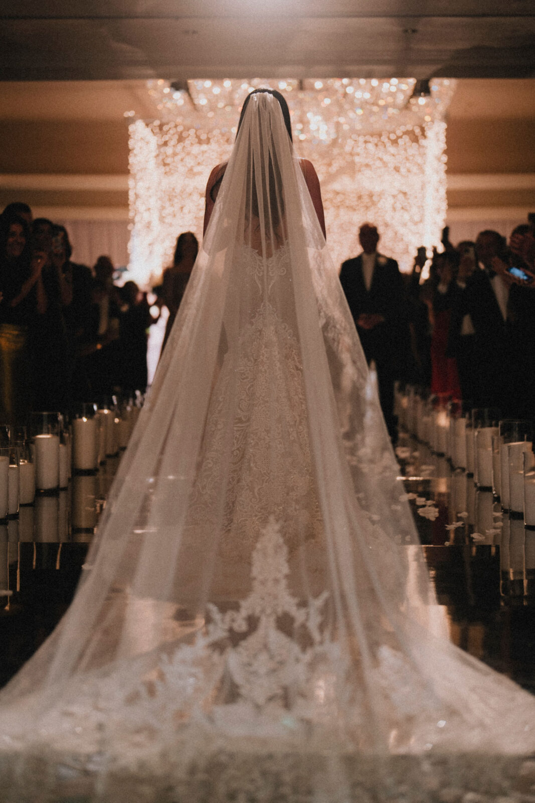 bride walking down the aisle