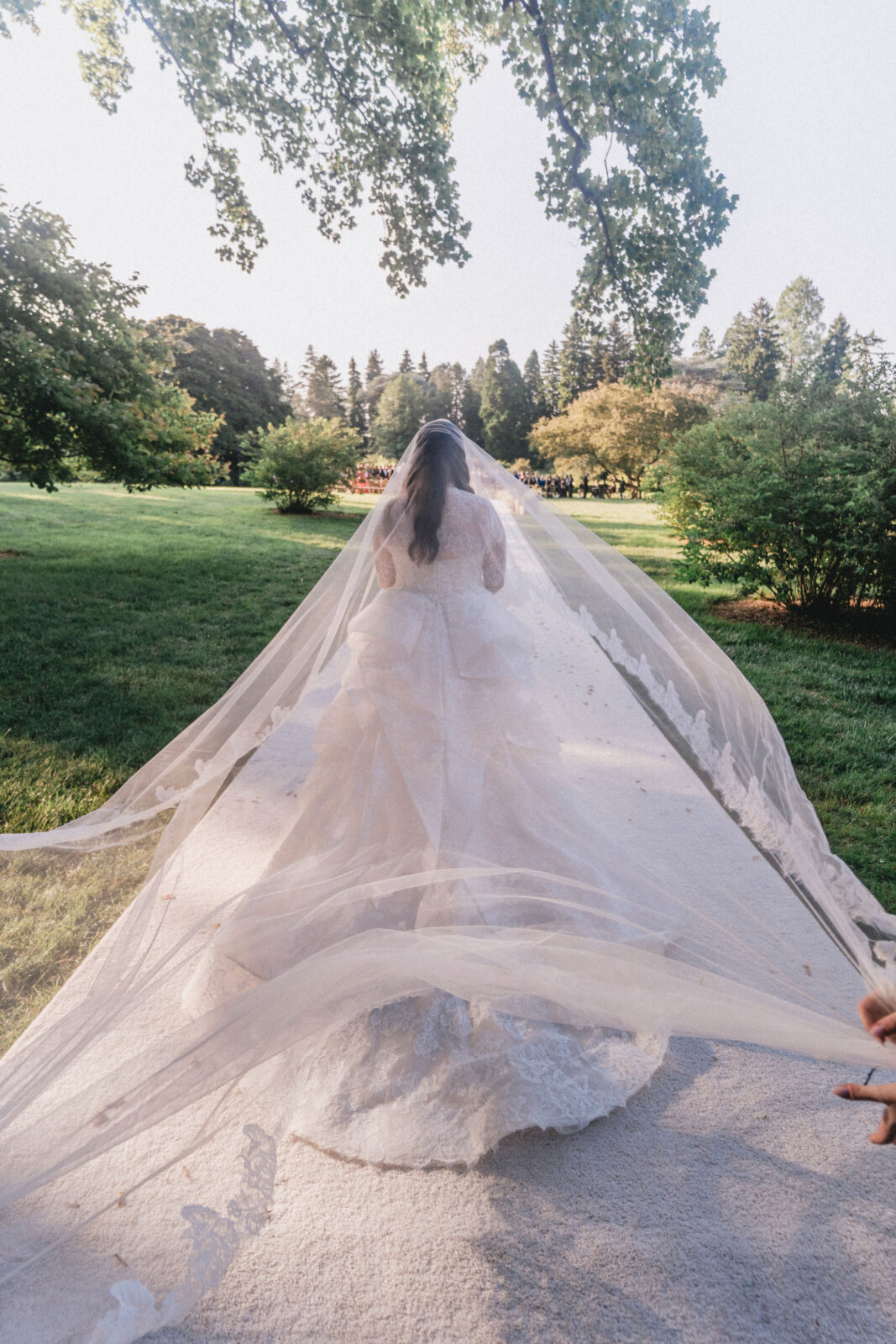 bride walking the aisle