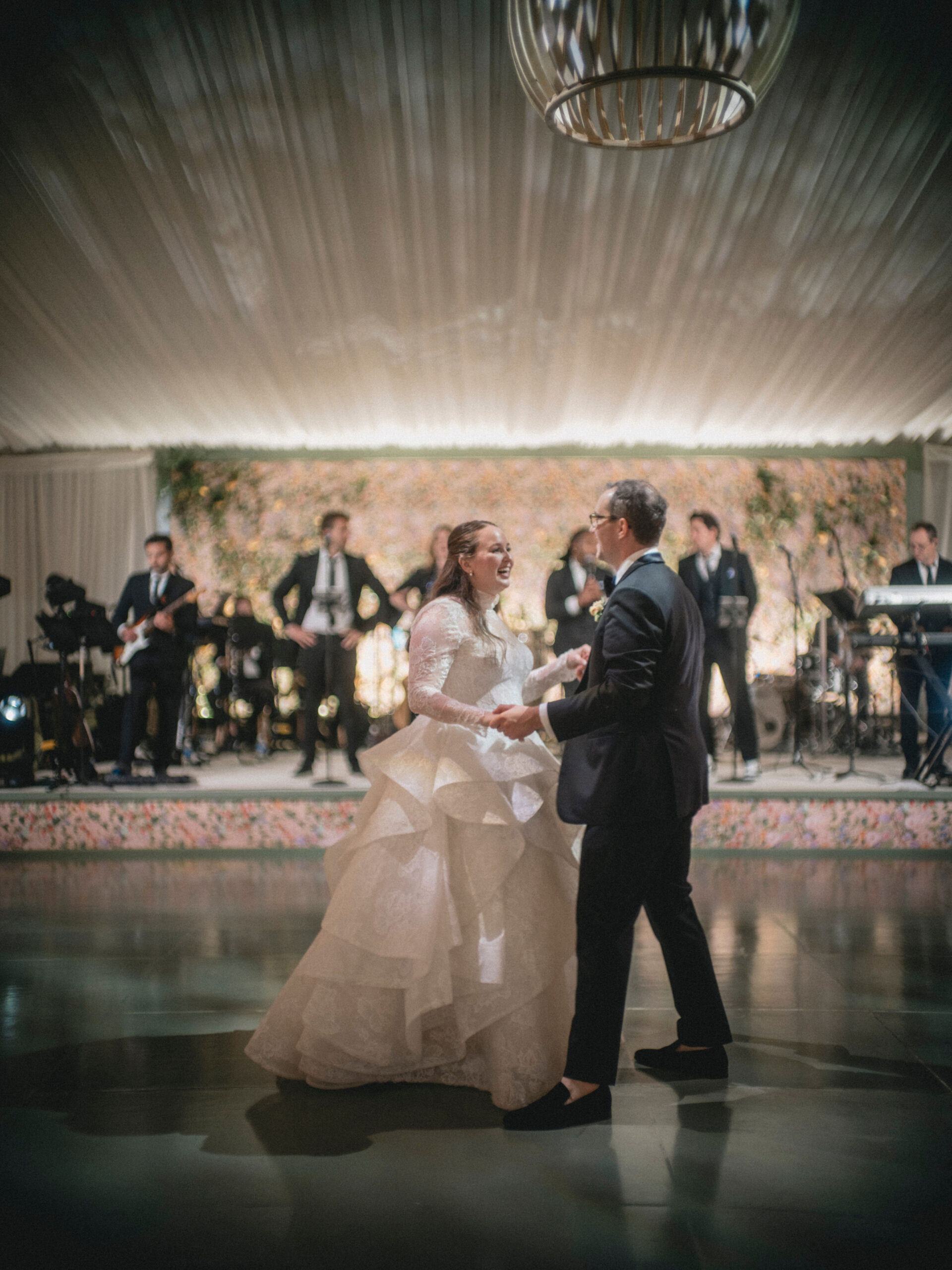 Bride and Groom dance