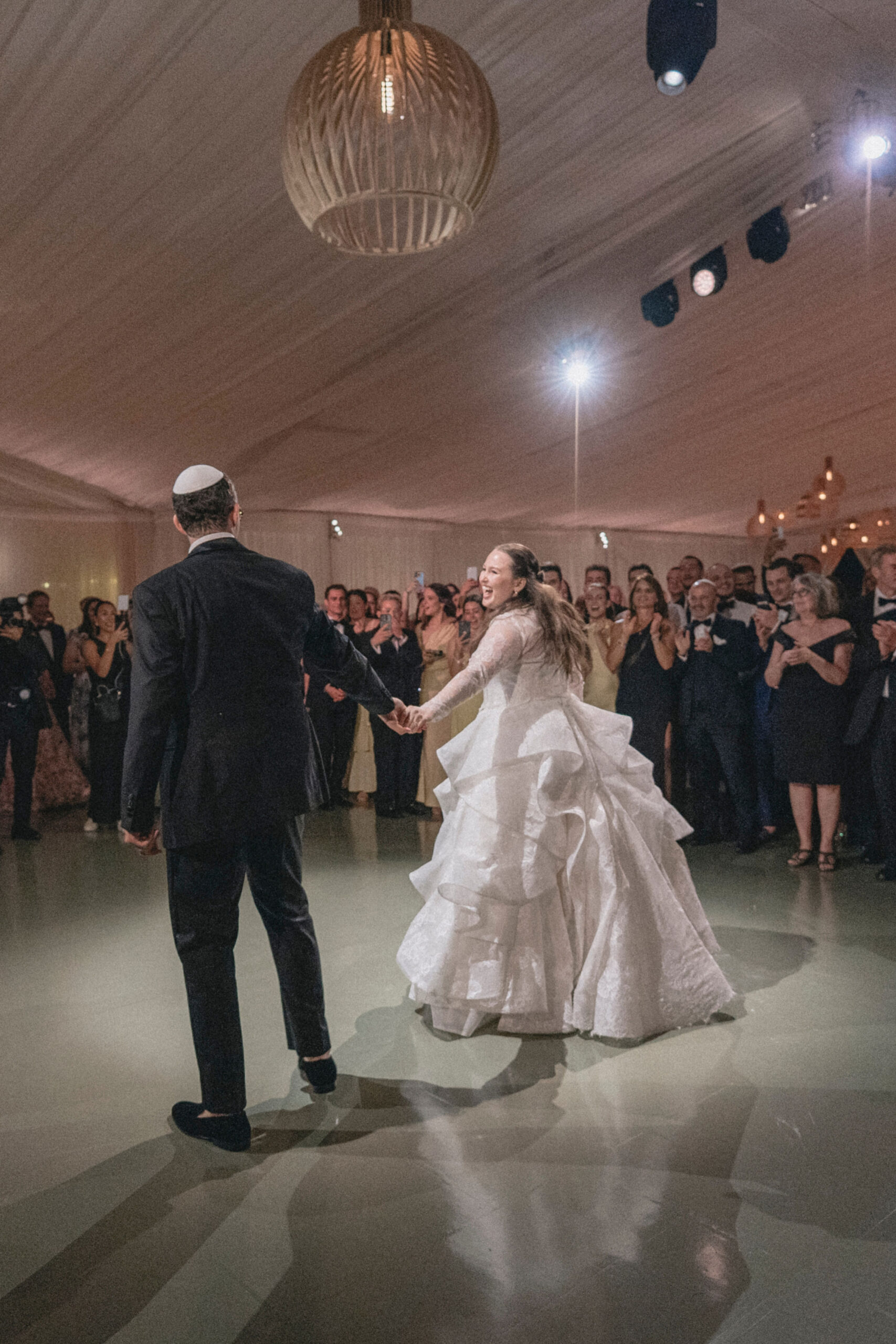 Bride and Groom dance