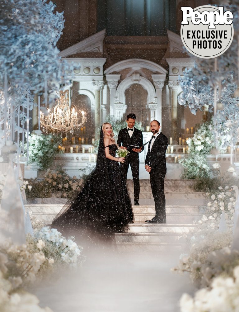 Selling Sunset’s Christine Quinn’s Gothic Winter Wonderland Wedding ...