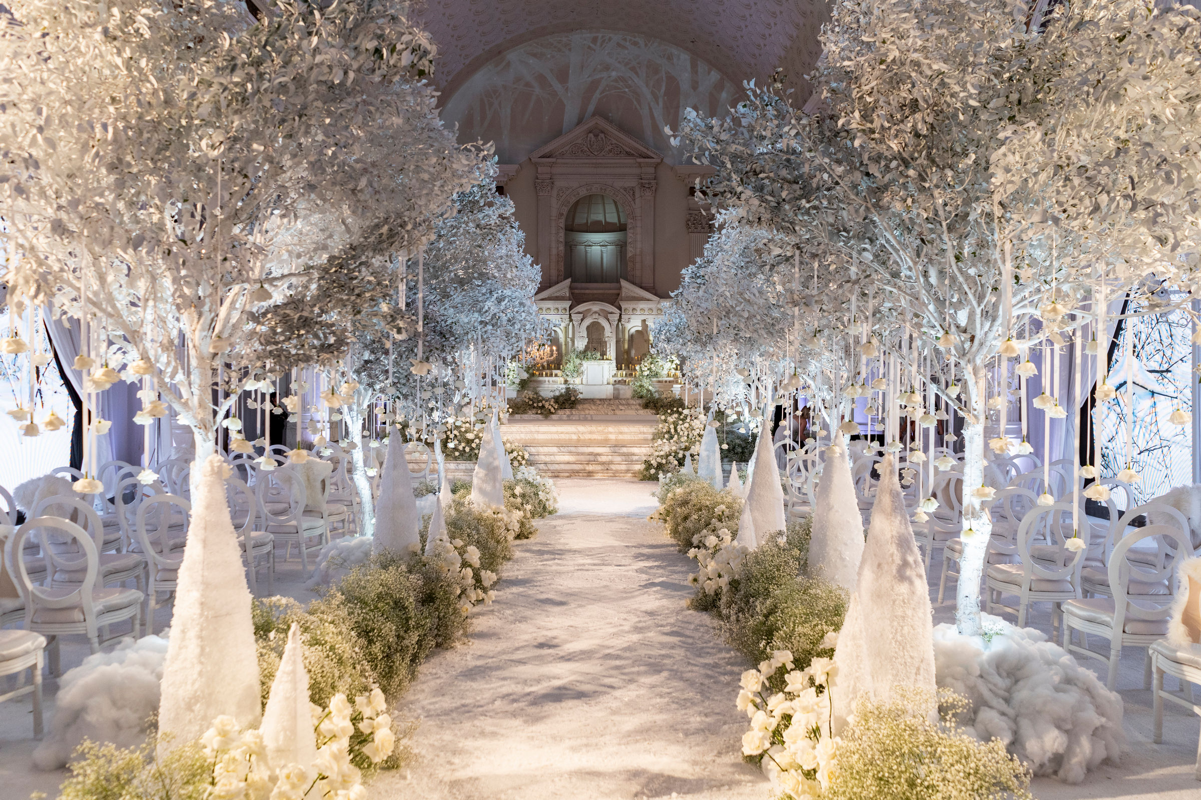 Selling Sunset’s Christine Quinn's Gothic Winter Wonderland Wedding